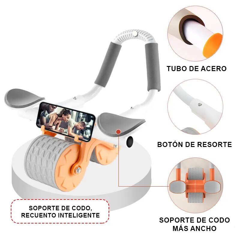 COREFIT™: Rueda Abdominal De Rebote Automático