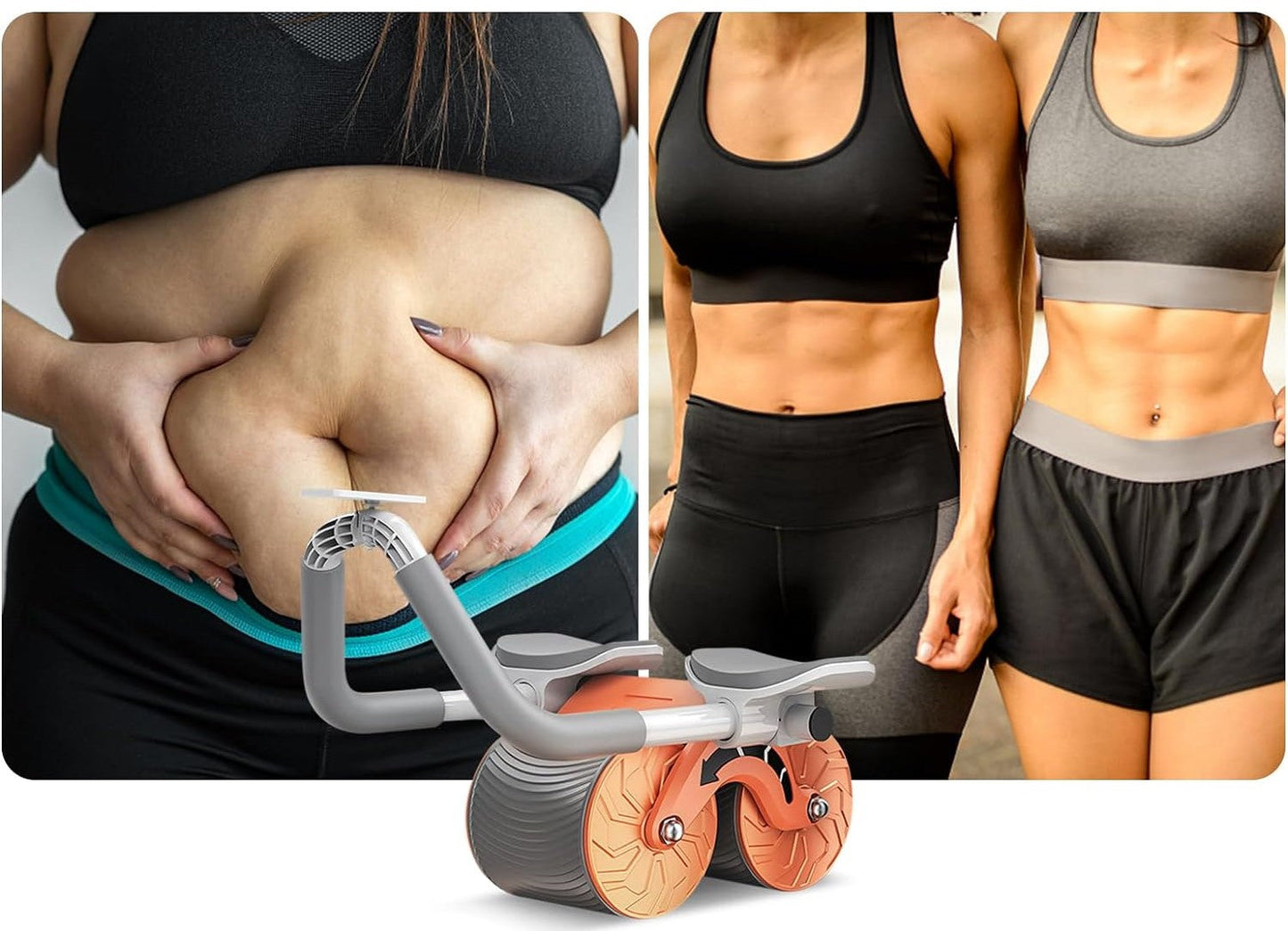 COREFIT™: Rueda Abdominal De Rebote Automático