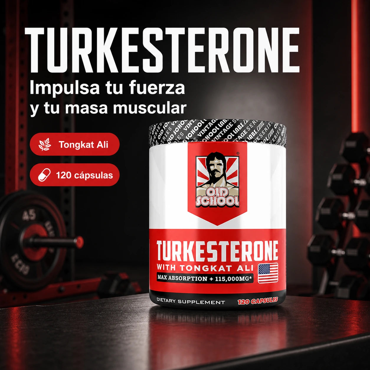 Turkesterone - Impulsa tu fuerza y tu masa muscular