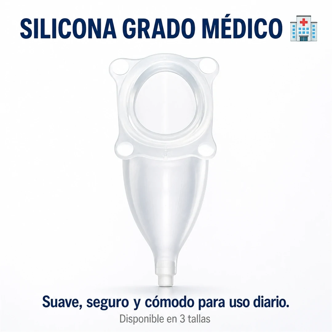 Orinal de Silicona para Adultos