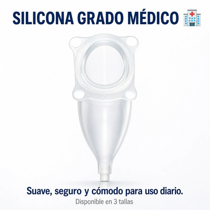 Orinal de Silicona para Adultos