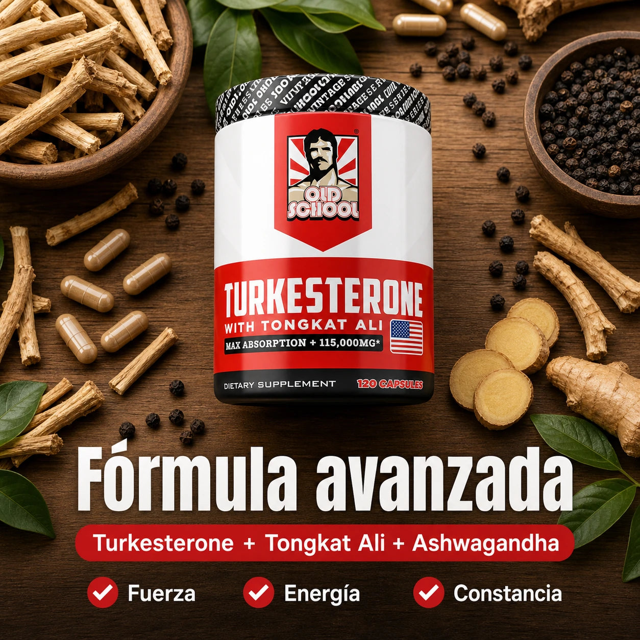 Turkesterone - Impulsa tu fuerza y tu masa muscular