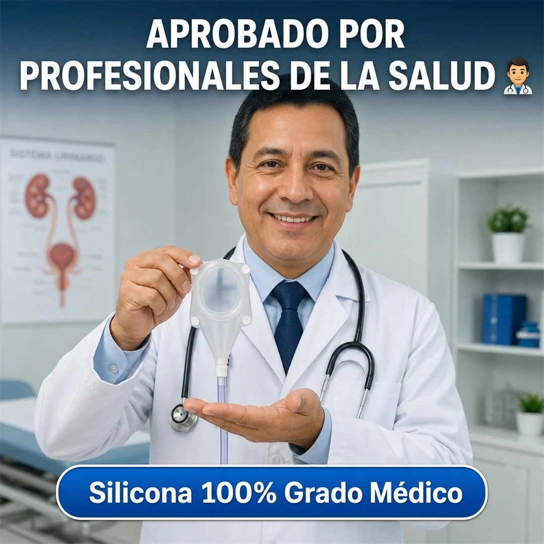 Orinal de Silicona para Adultos