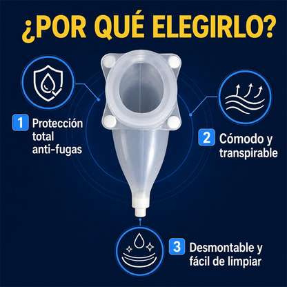 Orinal de Silicona para Adultos