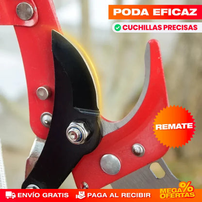 Tijera Podadora Extensible Para Alturas