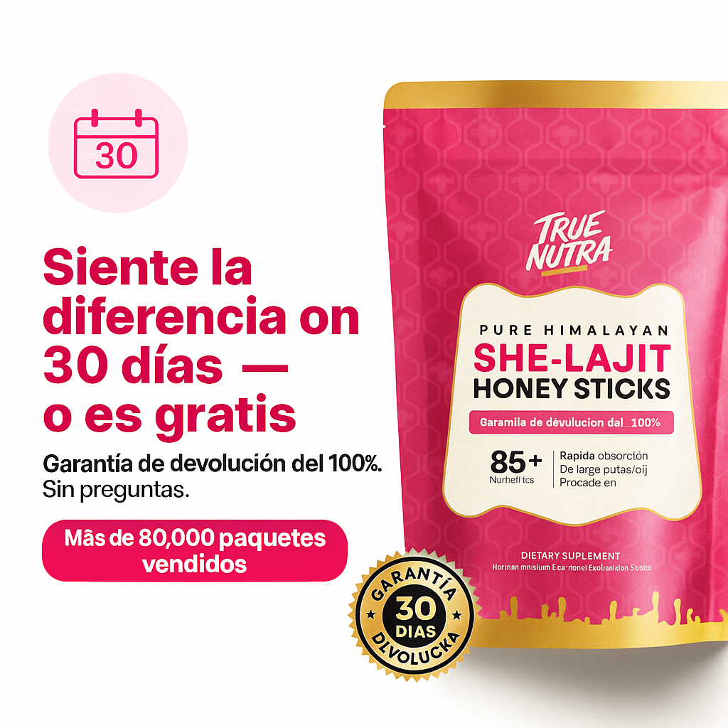 She-lajit™: Barrita de miel