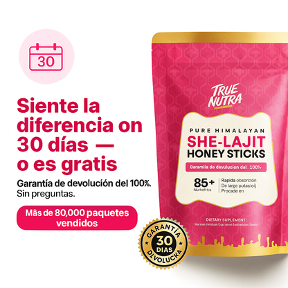 She-lajit™: Barrita de miel