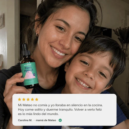 Tu hijo vuelve a comer, dormir y crecer.