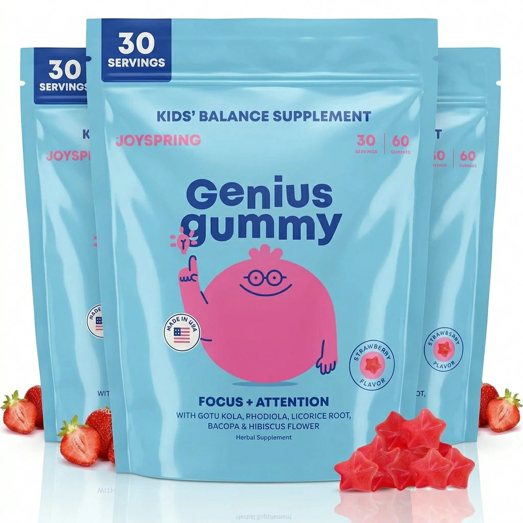 Gomitas Genius: Enfoque y Calma Natural