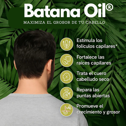 Batana Oil® – Regenerador Capilar | Da brillo, hidrata y fortalece [OFERTA LIMITADA] ¡Compra 1 y recibe otro GRATIS!