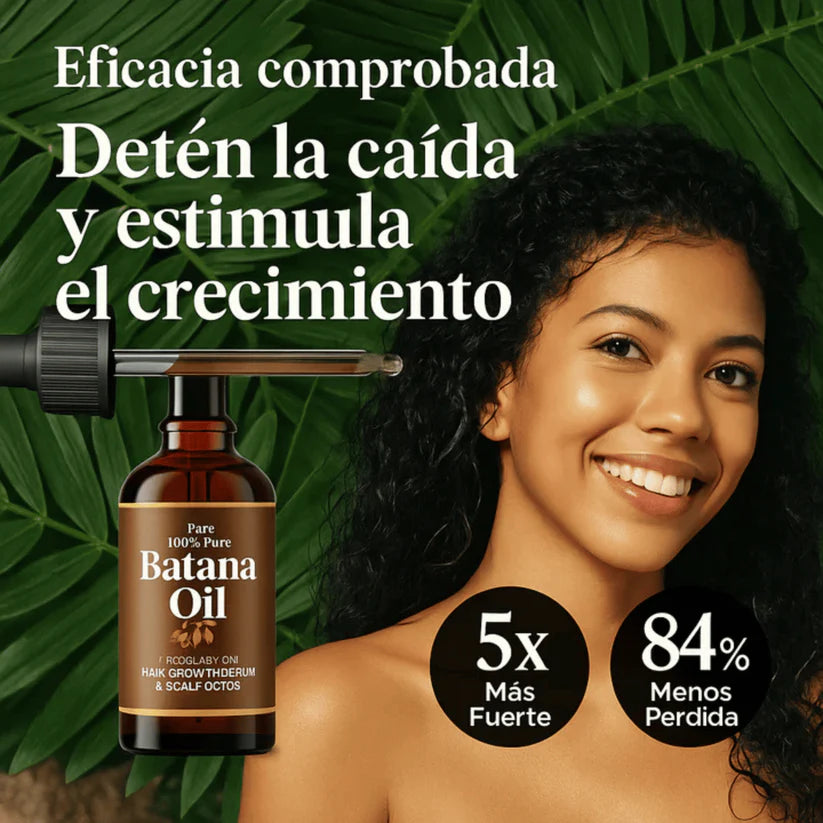 Batana Oil® – Regenerador Capilar | Da brillo, hidrata y fortalece [OFERTA LIMITADA] ¡Compra 1 y recibe otro GRATIS!